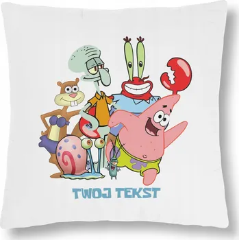 Polštář Polštář Spongebob 40 x 40 cm + jméno -