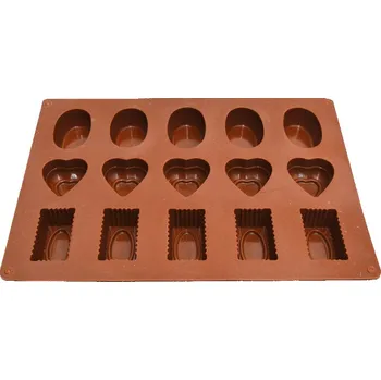 Forma na pečení ALVARAK Forma na pralinky 3 tvary, silikon