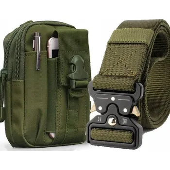 Outdoorové zavazadlo Foresta taktická vojenská kapsa/pouzdro na opasek – zelená