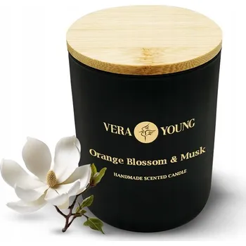 Svíčka Sójová vonná svíčka Bliss - Pomerančový květ & Pižmo Vera Young 1 ks