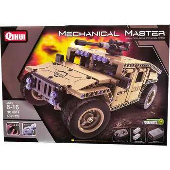 ostatní stavebnice Dálkově Ovládané Humvee Stavebnice TECHNIC RC 6+ kar