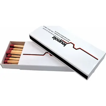 Zápalky KRB střední - výroba a potisk Technologie tisku: Ofset, Počet ks: 1000, Barevnost tisku: Jednostranně barevné (CMYK) výroba a potisk