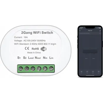 IP kamera WiFi spínač Tuya