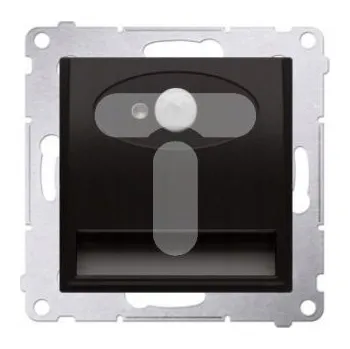 Nástěnné svítidlo Schodišťové svítidlo Kontakt-simon 1,1 W s integrovaným LED zdrojem, šedé