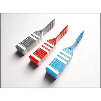 autokoberec SERVISNÍ ZÁVĚSKY karty KONTROLA KLIMATIZACE 100 ks + popisovač