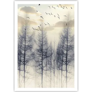 Obraz Plakát na zeď bez rámu 70x100 krajina obraz plakáty do obývacího pokoje ložnice