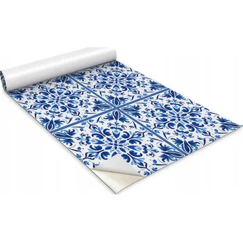 Fototapeta Nábytková fólie na skříňky elegantní Modrý ornament 100x50 cm