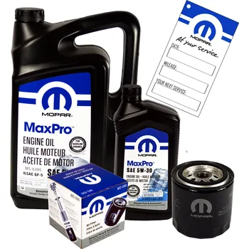 Motorový olej Olej MOPAR 5W30 5,9L + Filtr MO-090 pro DODGE a CHRYSLER