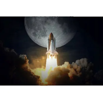 Obraz Plakát na zeď bez rámu 100x70 měsíc obraz plakáty do obývacího pokoje ložnice