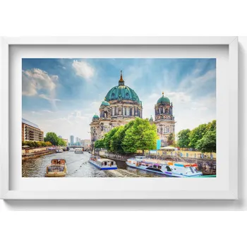 Obraz Závěsný obraz na zeď dekorace do domu Berlínská katedrála Německo 60x40 cm