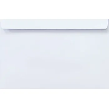 Obálka Ozdobné bílé obálky C6 OLIN 120g, 5 ks