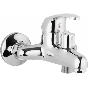 Vodovodní baterie JB sanitary Vanová nástěnná baterie SLIM 100 mm, s otočným přepínačem A10 46 00