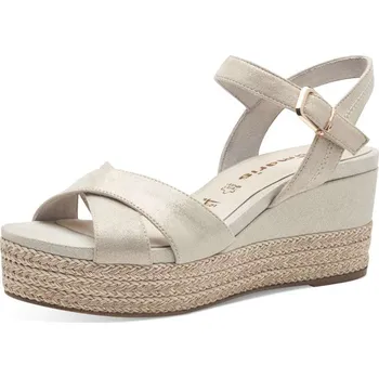 Dámské sandále Tamaris Dámské sandály TAMARIS 28001-42-179 zlatá S4 40