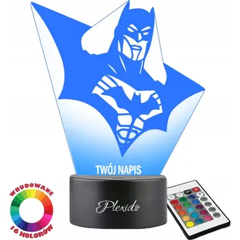 Lampička Noční lampa Plexido vícebarevná