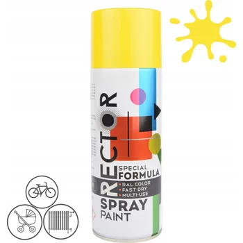 Barva ve spreji Lak barva univerzální smalt sprej žlutý 400 ml