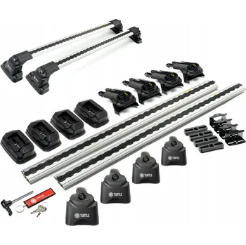 Příčník na automobil Střešní nosič bez podélných nosičů pro Mazda CX5 2012-2017 stříbrné tyče AIR-3