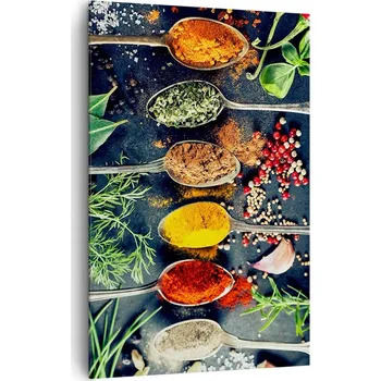 Obraz Velký obraz do obýváku XXL 80x120 koření moderní na plátně obrazy