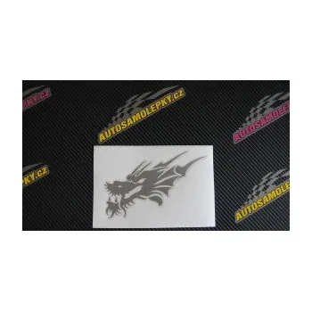 Samolepicí dekorace na vozidlo Dragon 001 levá (12 - zelená) SAMOLEPKA NA AUTO, NÁLEPKA, FÓLIE, POLEP, TUNING, VLASTNÍ TEXT, TISK, AUTOSAMOLEPKY.cz, POLEPY, OBRÁZEK, LOGO, 3D STICKERS