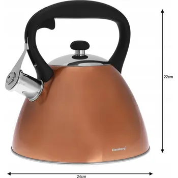 Varná konvice Tradiční Konvice 3L Klausberg KB-7209 měděná