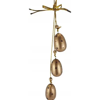 Velikonoční dekorace Velikonoční závěs z dřeva - vajíčko