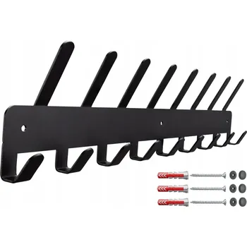 Věšák Šatní ramínko kovový Fasmet černý