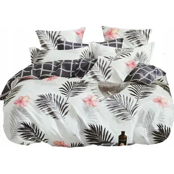 Povlečení Povlečení 200x220 3dílné Bavlněný satén Aida Sada 2x Povlak na polštář