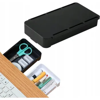 Psací stůl Obdélníkový psací stůl ORGANIZÉR 10,5 x 19,8 x 3,3 cm černý