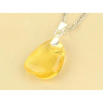 Přívěsek Jantar přívěsek úchyt Ag 925/1000 1,4g