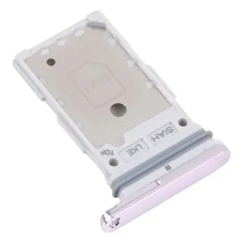 Držák (šuplík) SIM Samsung S911, S916, S918 Galaxy S23 5G, S23 Plus, S23 Ultra purple (lavender)