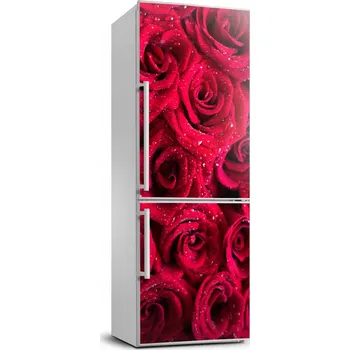 Fototapeta Samolepka Fototapeta na ledničku Červené růže 70x190 cm