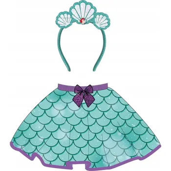 Karnevalový kostým Dívčí set sukýnka + čelenka 105-110 cm Karneval do školky Princezna