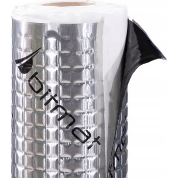 AB1 Tlumící BUTYLOVÉ rohože bitum ALUBUTYL bitmat na plech 50 x 50 cm