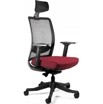 Kancelářská židle Unique otočná červená