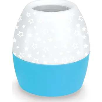 Lampička OMEGA LED PROJEKTOR NOČNÍ SVĚTLO MODRÁ HVĚZDA VZOR 4