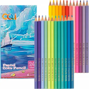 Pastelka Sada pastelek olověných pastelek na kreslení Ragi, 24 ks