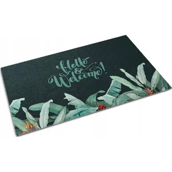 Rohožka Venkovní protiskluzová rohožka na boty Tropické uvítání 90x60