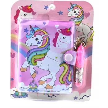 MINI NOTES S PEREM, KNIHA S JEDNOROŽCEM PRO DĚTI, DÁREK