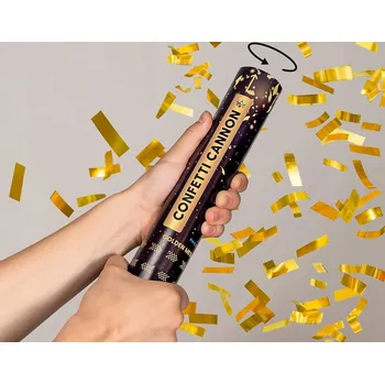 Obraz Konfety v tubě – zlaté proužky