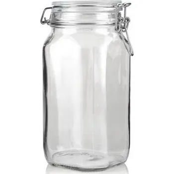 Sklenice Skleněná zavařovací sklenice Banquet 1,5 l průhledný