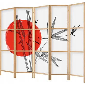 Paraván Závěs do kadeřnictví, Paraván salon, nástěnná 225x172 cm, barevná