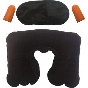 Polštář POLŠTÁŘ POLŠTÁŘ ROHLÍK ŠPUNTY DO UŠÍ MASKA NA OČI