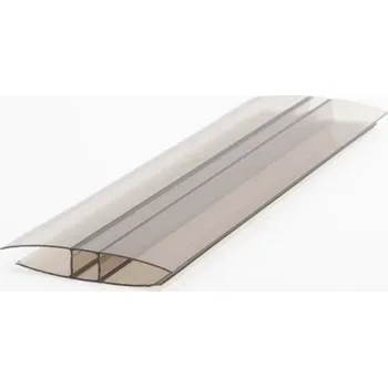 Spojovací profil PC - H - bronz 3 m