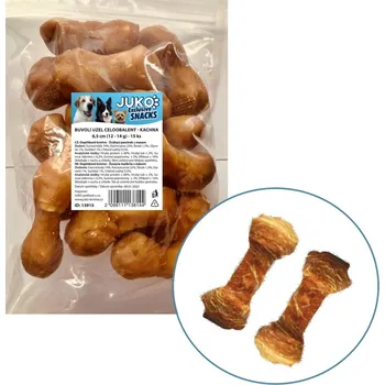 Pamlsek pro psa JUKO petfood s.r.o. Smarty Exclusive buvolí uzel kachna 6,5cm(12-14g) 15ks