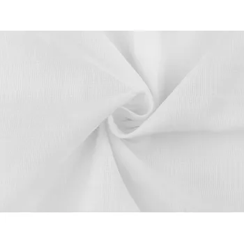 Bavlněná plenkovina / mušelín jednobarevná Varianta: bílá, Balení: 1 m