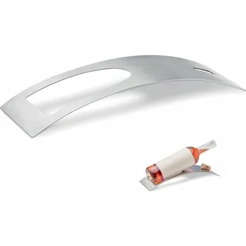 Stojan na víno Stojan na víno z oceli s korkovou podložkou