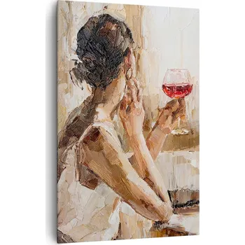 Obraz Velký obraz do obýváku XXL 80x120 žena moderní na plátně obrazy