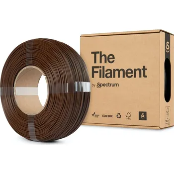 3D tisk ReFill TheFilament / PLA / HNĚDÁ "BISON" / 1,75 mm / 1 kg