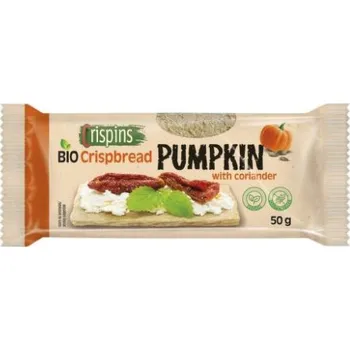 Extrudo Crispins Chlebíček dýňový koriandr 50g BIO
