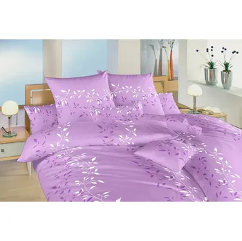 Povlečení Krepové povlečení - Mandevila fialová - hot. kapsa