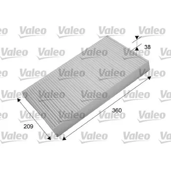 Ventilátor topení a klimatizace Filtr, vzduch v interiéru VALEO 698871